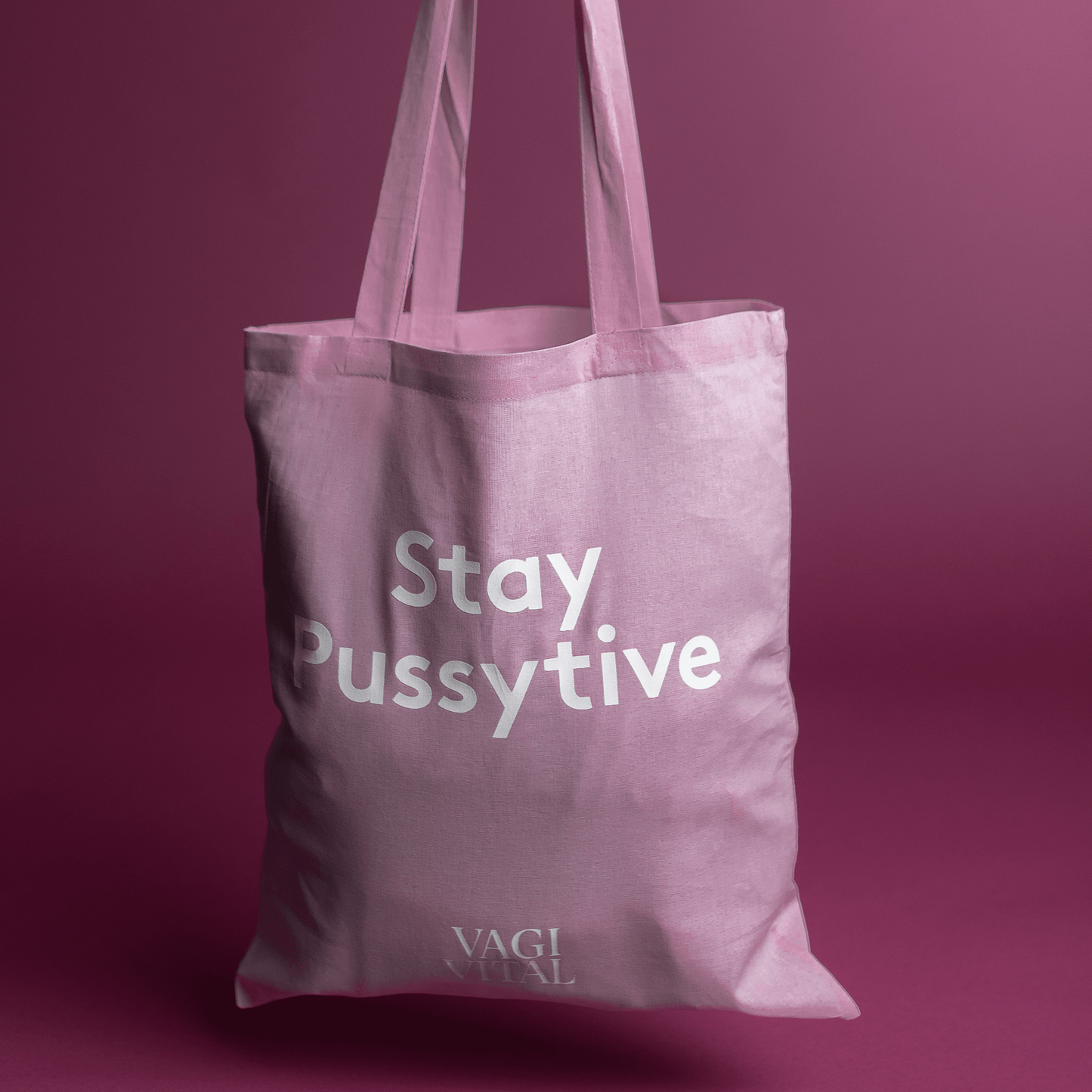 Stay Pussytive totebag 🌸 - VagiVital Sweden