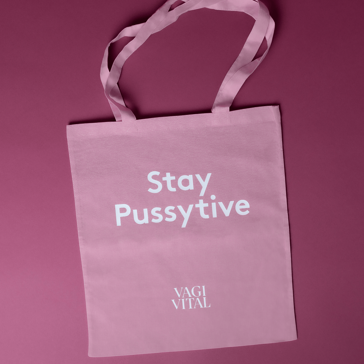 Stay Pussytive totebag 🌸 - VagiVital Sweden
